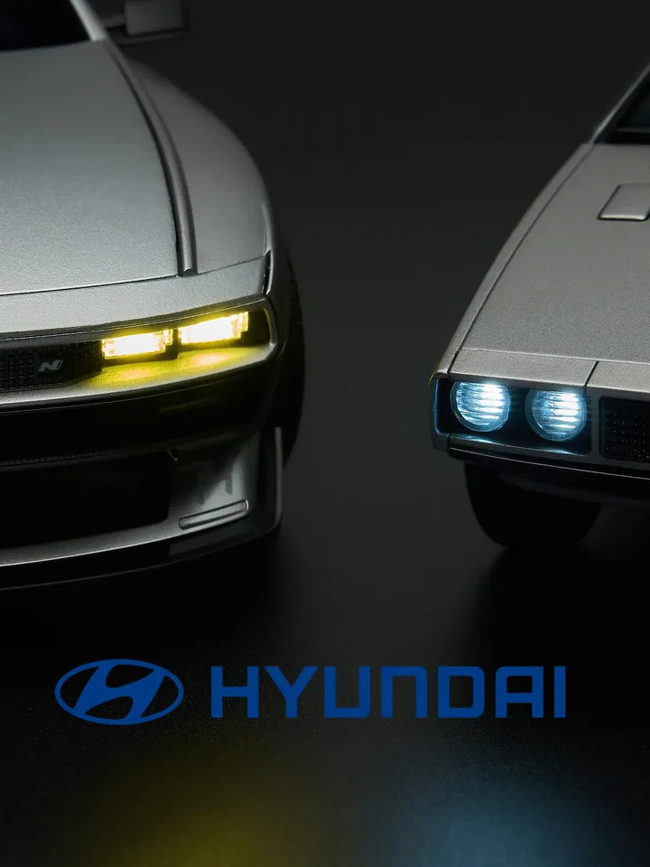Hyundai N Vision 74 and Pony Coupe